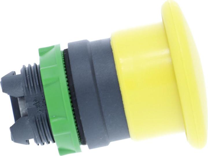 Actual product image Schneider Electric Pushbutton mushroom head yellow round 22mm IP66