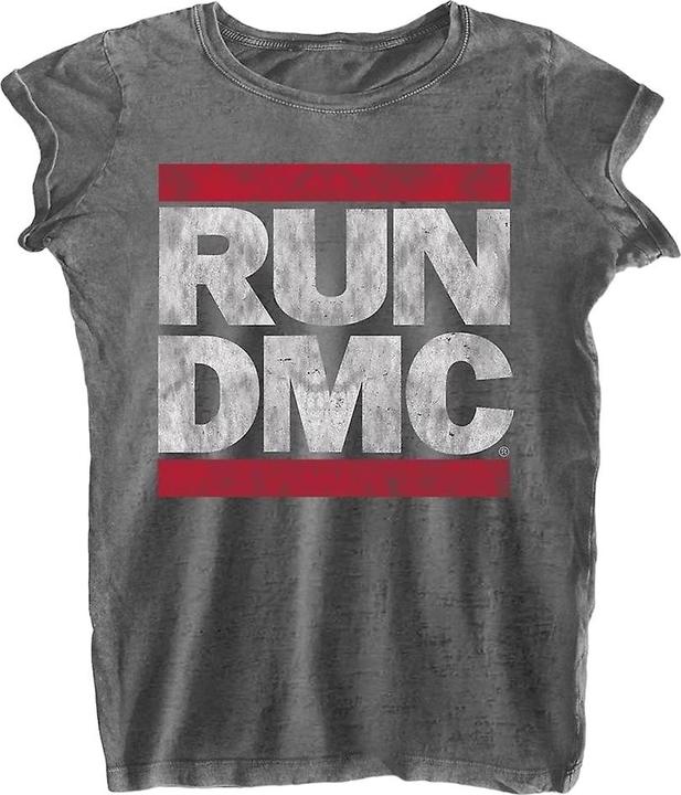 Actual product image Run DMC Womens/Ladies Burnout Logo T-Shirt (S)