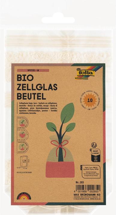 Produktbild Folia Cellophantüten mit Spitzen (10 x)
