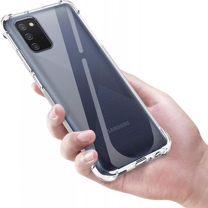 Immagine prodotto Screenguard Samsung Galaxy A02s Custodia Crystal Soft Airbag Bumper (Samsung Galaxy A02s)