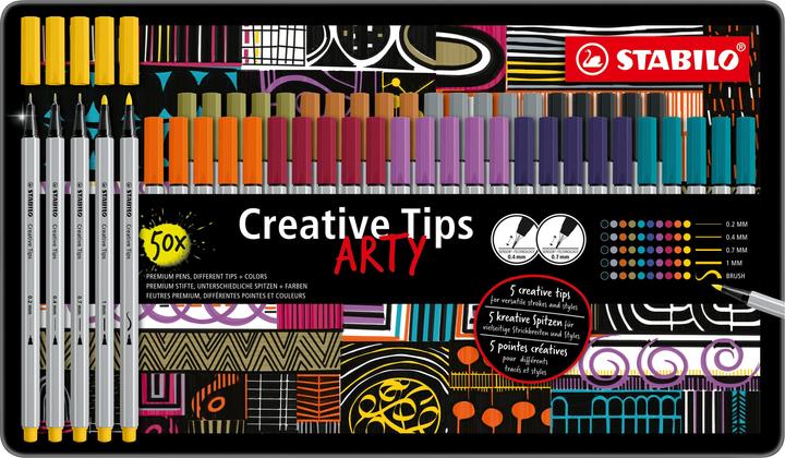 STABILO Creative Tips (Mehrfarbig, 50 x)
