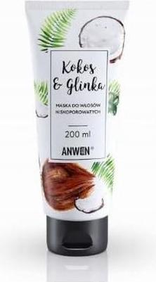 Image du produit Anwen Masque capillaire à faible porosité Coconut And Clay 200Ml (200 ml)