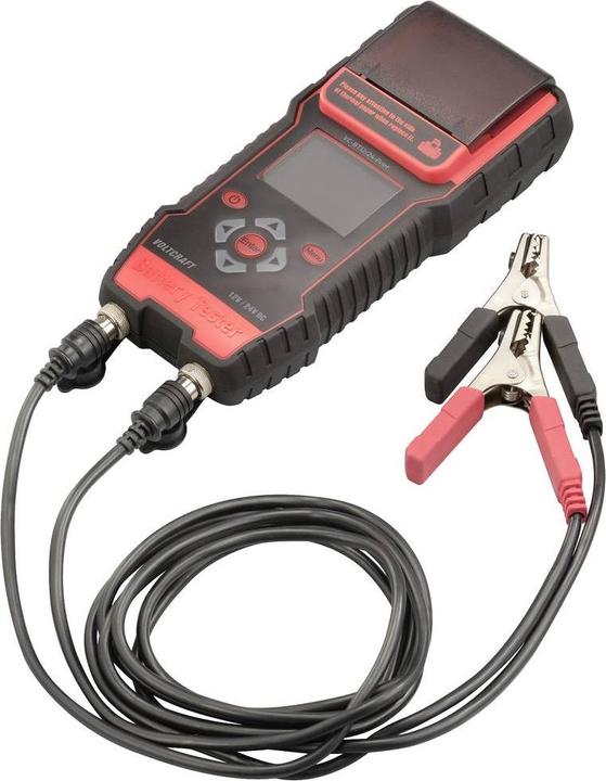 Produktbild Voltcraft VC-BT12/24-Print Kfz-Batterietester 12 V, 24V Batterieprüfung 243mm x 110mm x 59mm