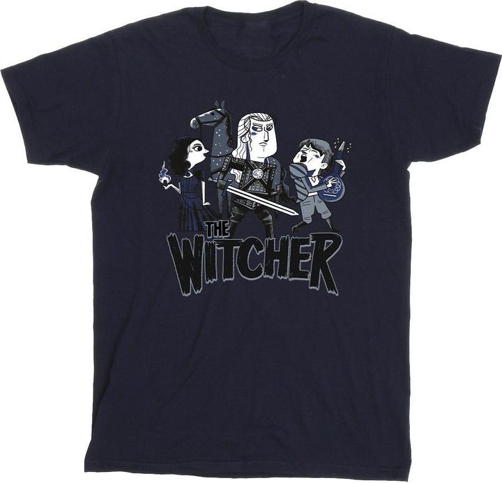 Netflix The Witcher Team Illustrated TShirt (S)