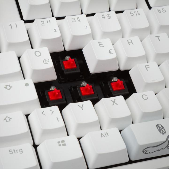 Actual product image Ducky One 2 White Edition (DE, Cable)