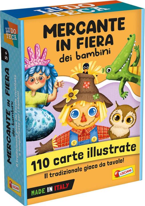 Actual product image Lisciani Giochi Game Library Children's Cards Merchant at the Fair, Colour, 96695