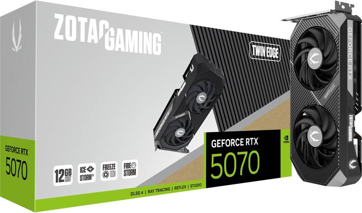 Image du produit Zotac GeForce RTX 5070 Twin Edge (12.29 Go)