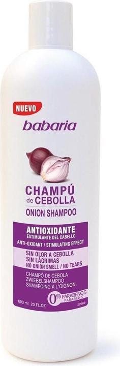Actual product image Babaria Onion (600 ml, Liquid shampoo)