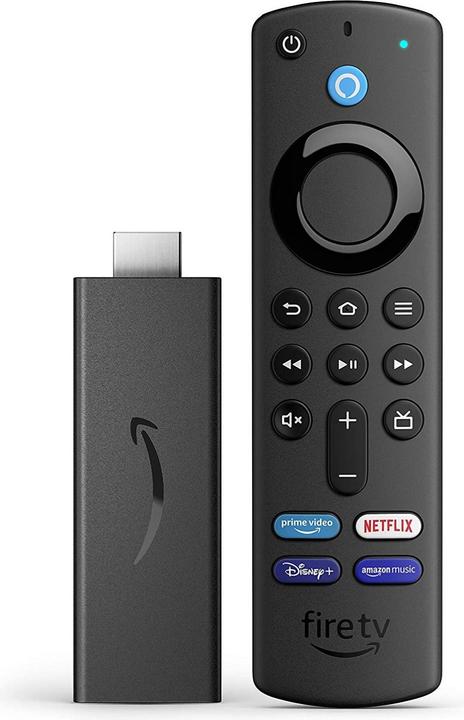 Amazon Fire TV Stick (2021) incl. Alex voice remote control (8 GB, Fire OS)