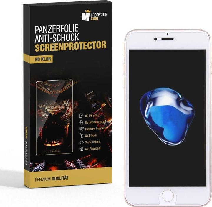 Produktbild Protectorking 2x Panzerfolie Anti-Shock HD Klar (2 Stück, Apple iPhone 6 Plus)