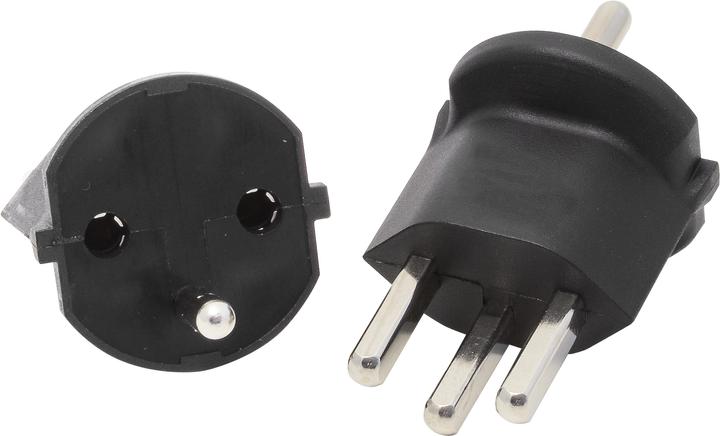Max Hauri Fixadapter Kupplung Schuko (Typ 23, CEE 7/7)