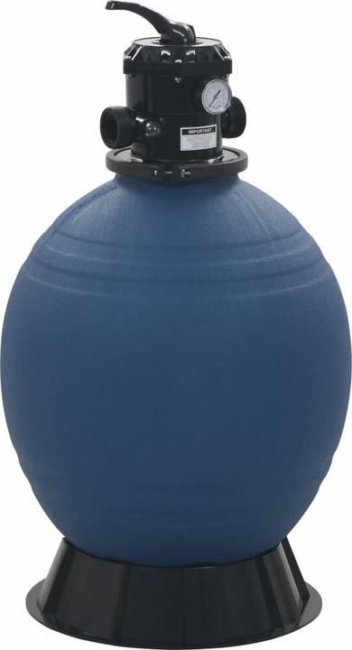 Produktbild VidaXL Sandfilter für Pool mit 6-Positionen-Ventil, blau, 560 mm