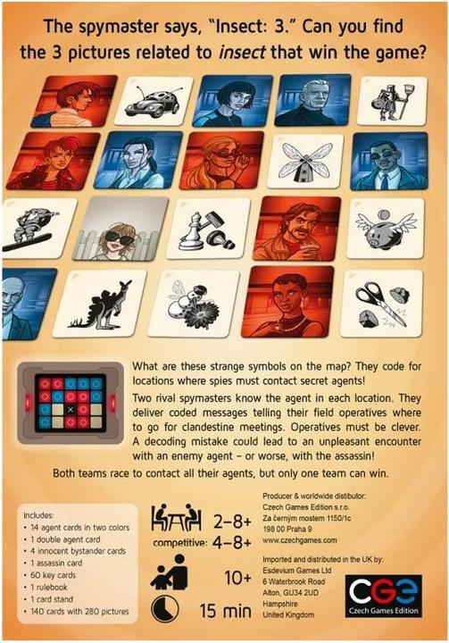 Produktbild Asmodée Codenames Pictures (Deutsch)