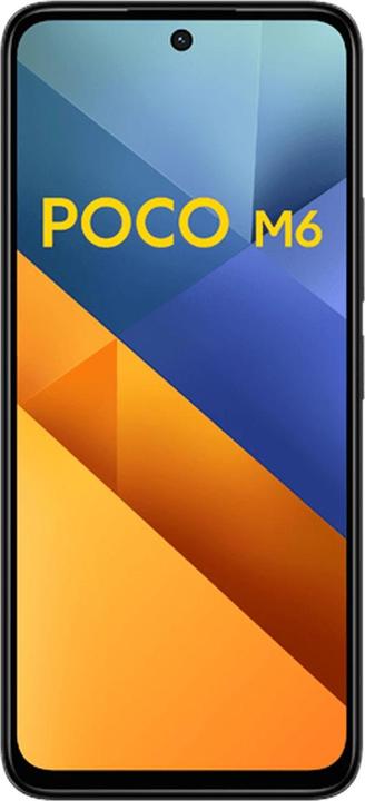 Actual product image Xiaomi Poco M6 (256 GB, Black, 6.79", Hybrid Dual SIM, 108 Mpx, 4G)