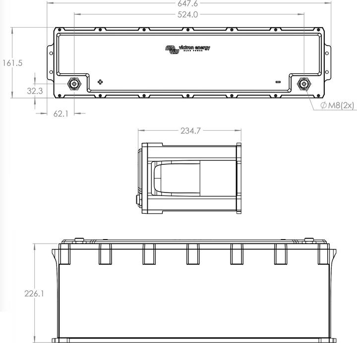 Produktbild Victron Energy Batterie (51.20 V, 100 Ah)