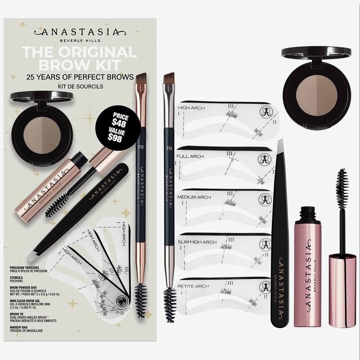Actual product image Anastasia Beverly Hills OG Brow Kit - Medium Brown (Medium Brown)