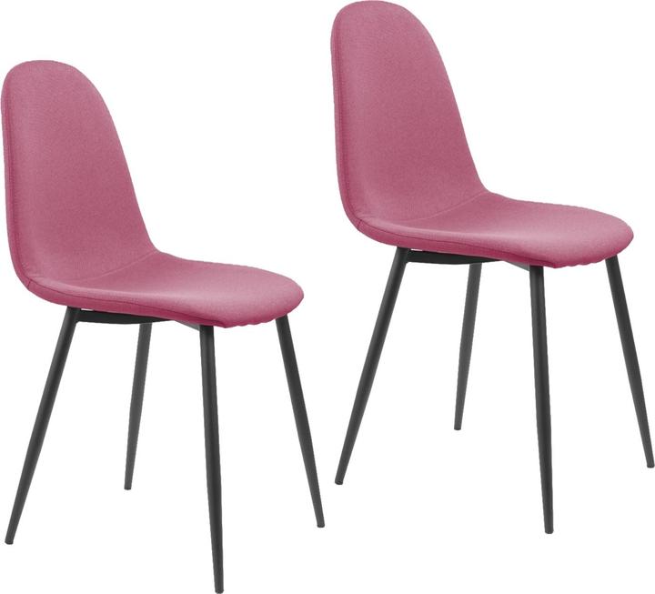 Produktbild HTI-Living Esszimmerstuhl 2er Set Savannah Pink