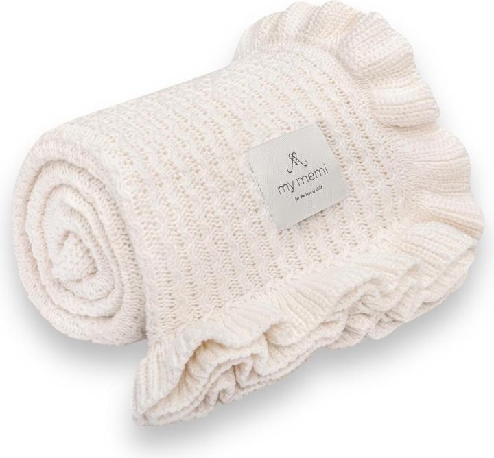 My memi Bambus Decke Frill | Cream