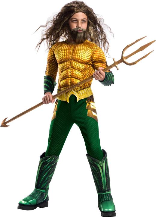 Produktbild Aquaman Deluxe Kostüm Jungen (S)