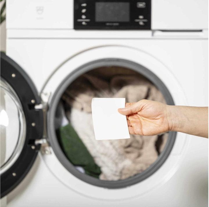 Actual product image Washo Washing strips (60 Washing cycles, Washcloths)