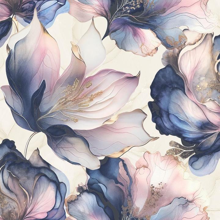 Actual product image Muriva Elysian Floral Wallpaper