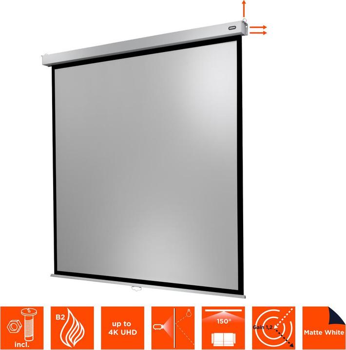 Immagine prodotto Celexon Schermo a rulli Professional Plus 200x200 cm 1:1 (111.42", 1:1)
