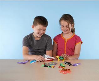 Actual product image Hama Perlen Strijkkralen in Pot - Neonmix (051), 13.000st.