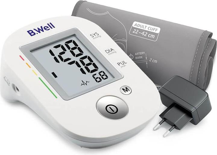 Actual product image B.Well Blood pressure monitor Pro-35 M-L Cuff Adapter, 30 Mem (Blood pressure monitor upper arm)