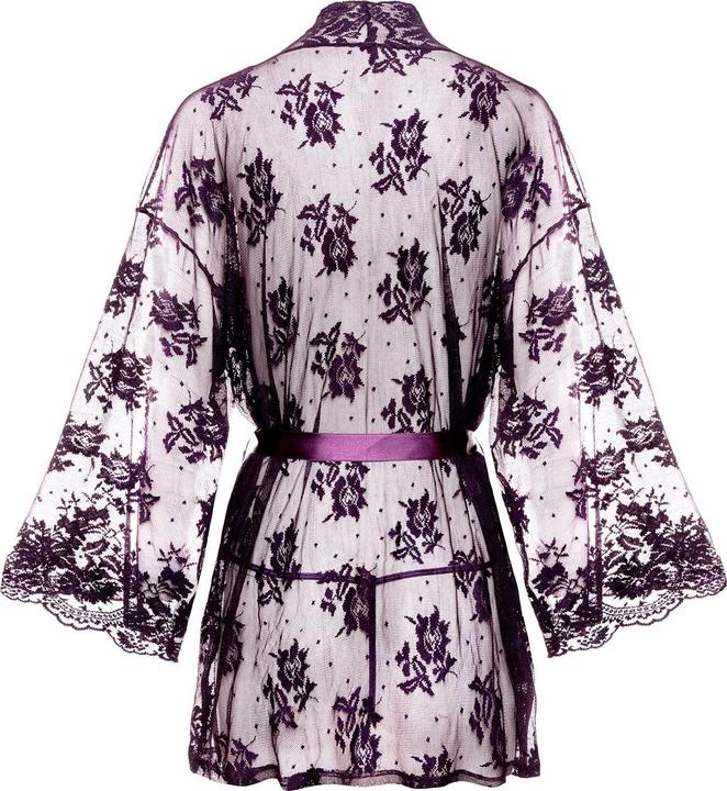 Productafbeelding Christine Le Duc Spitzen Kimono Graceful Lila (3XL)