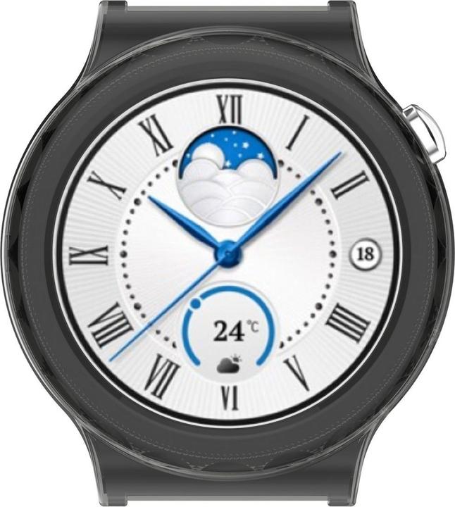 Produktbild König Design Schutz Tasche Hülle für Huawei Watch GT 3 Pro 43mm Case Cover Bumper Etui Tasche
