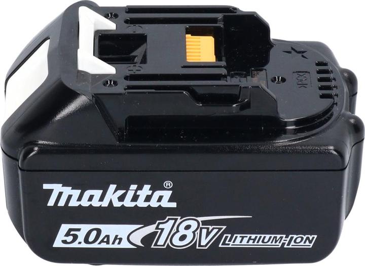 Productafbeelding Makita DMR055T1 Radio avec lanterne sans fil 18V FM 360° + 1x batterij 5,0Ah - sans chargeur (FM, AM)