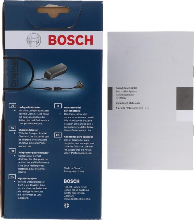 Produktbild Bosch eBike Ladegerät Adapter (E-Bike Adapter)
