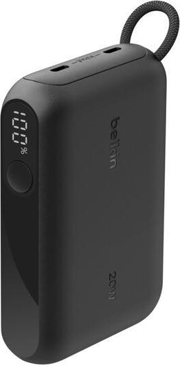 Produktbild Belkin Powerbank 10.000mAh schw. Display PD 20W USB-C BPB027hqBK (10000 mAh)