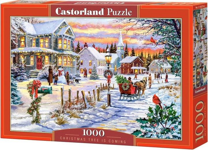 Produktbild Castorland Puzzle 1000 pieces Christmas Tree is Coming (1000 Teile)