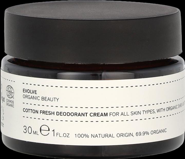 Actual product image Evolve Cotton Fresh Deodorant Cream (Crème, 30 ml)