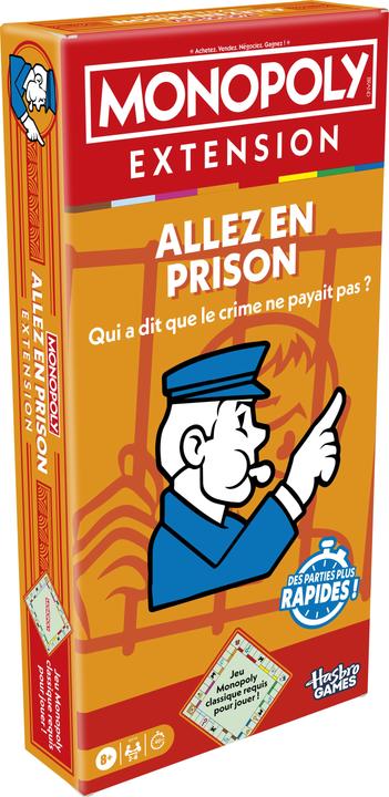 Actual product image Hasbro Gaming Monopoly Extension Prison, f (French)