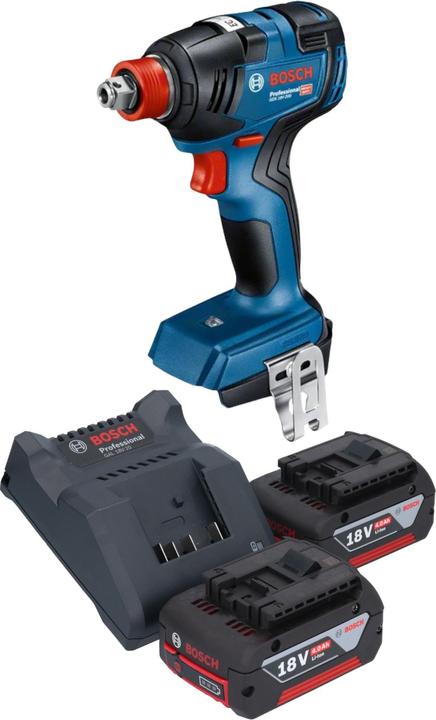 Actual product image Bosch Professional Bosch GDX 18V-200 Professional Battery-powered impact wrench 18 V 200 Nm Brushless + 2x Battery 4.0 (Rechargeable battery operated)