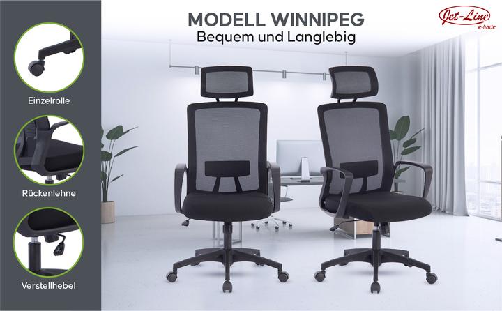 Produktbild Jet-Line Buerostuhl WINNIPEG