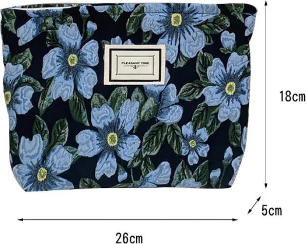 Only-Bags.Store Grosses Fassungsvermögen Waschtasche Kupplung Kosmetiktasche Beutel Multifunktionale tragbare
