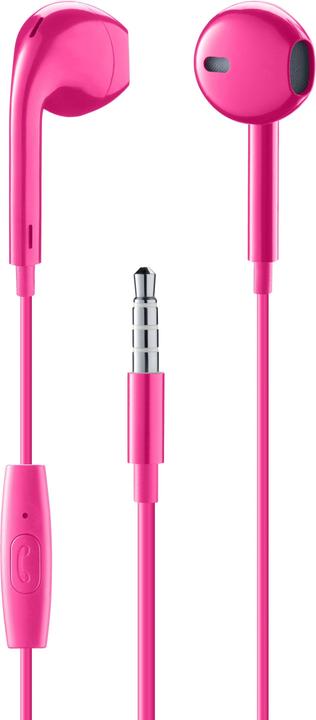 Actual product image Cellularline Music & Sound Earphones Capsule Pink (Cable)