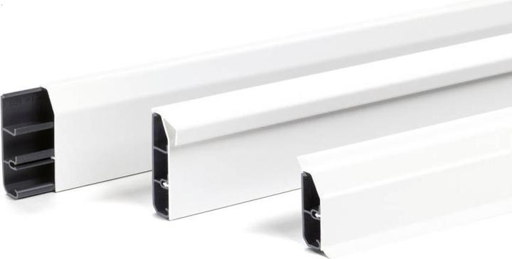 Image du produit OBO Bettermann Canal pour plinthes SL Set 20x50 9001, 6132201 (Conduit, 200 cm)