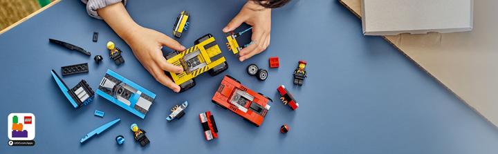 Produktbild LEGO City Rennfahrzeuge Kombiset (60395, LEGO City)