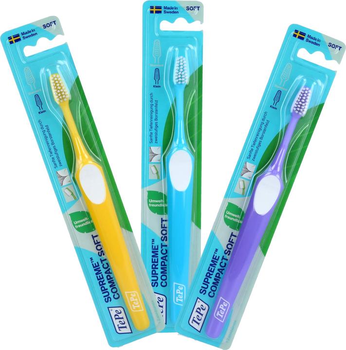Actual product image TePe Supreme Compact Soft, 1 pc ZBU (1 x)