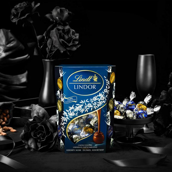 Actual product image Lindt Lindor Dark Assorted (500 g)