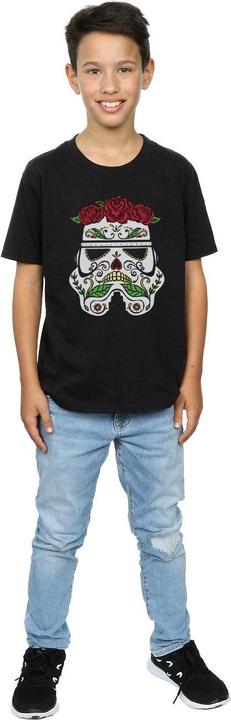 Produktbild Star Wars Stormtrooper Day Of The Dead TShirt Jungen (128)
