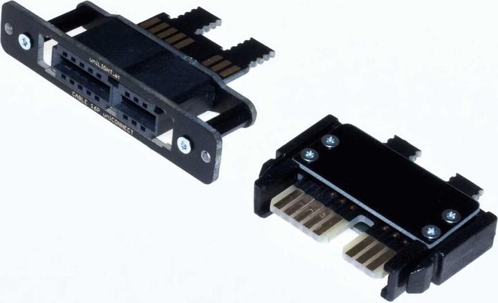 Produktbild Unilight kabelsteckverbindung cable mit 6 primäre servos und 4 pole für bis zu 3 lichtern