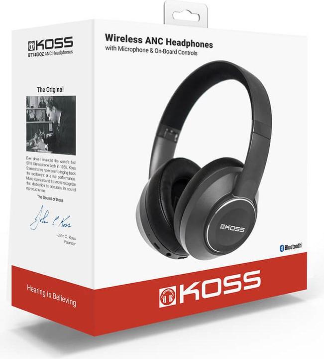 Actual product image Koss BT740iQZ (ANC, 12 h, Wireless)