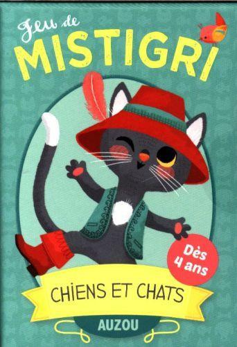 Image du produit Auzou France Jeu de Mistigri : chiens et chats (Français)