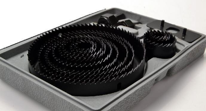 Hole saw set 16 pieces with drill bits Hole saw set (19-127 mm)