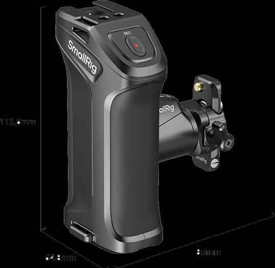 Immagine prodotto SmallRig Rotating Side Handle with Trigger REC for Selected Canon / Blackmagic Design Cameras 5235 (Impugnatura)